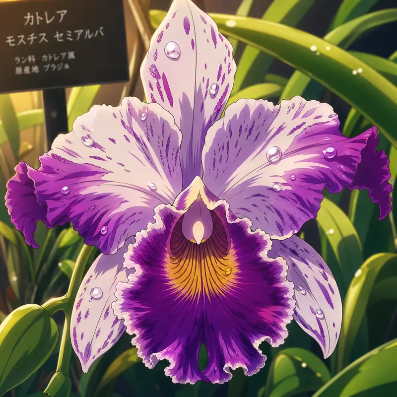 抖阴兰花植物测评视频演示：50种珍稀兰花植物视频全解析